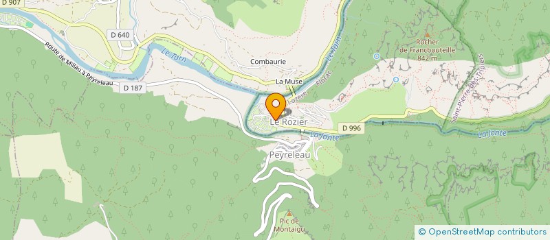 localisation de l'entreprise LE CAPELAN à MEYRUEIS