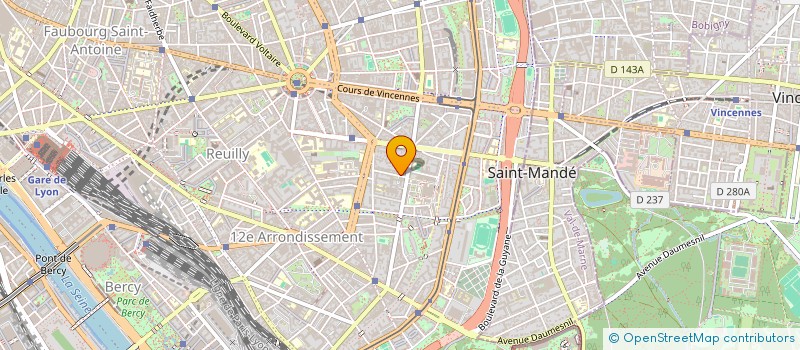 localisation de l'entreprise LE CAPITAINE  PARIS