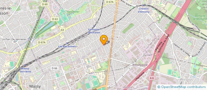 localisation de l'entreprise LE CAPITAL D'ANTONY à ANTONY