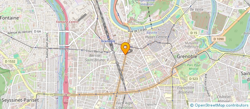localisation de l'entreprise LE CAPITOLE à GRENOBLE