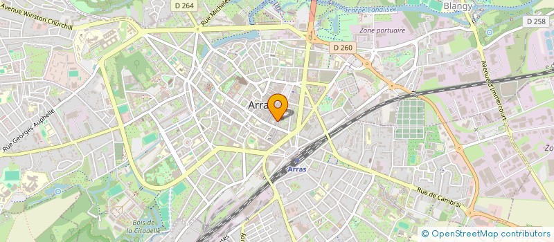 localisation de l'entreprise LE CAPITOLE à ARRAS