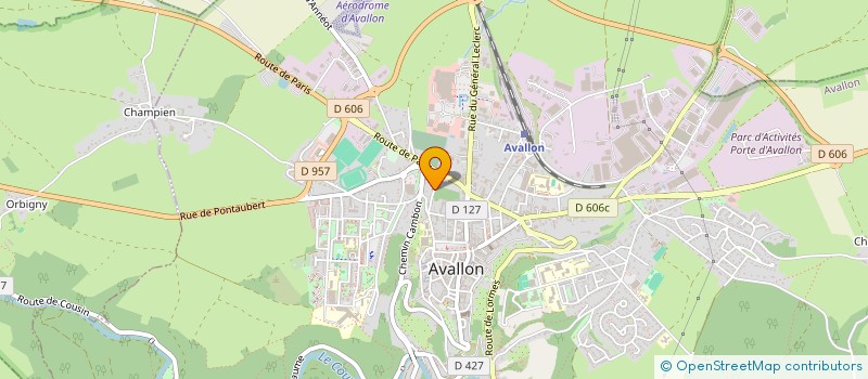localisation de l'entreprise LE CAPITOLE à AVALLON
