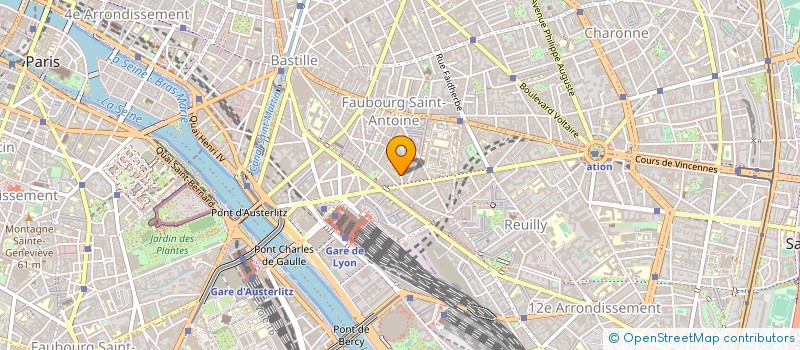 localisation de l'entreprise LE CAPITOUL à PARIS