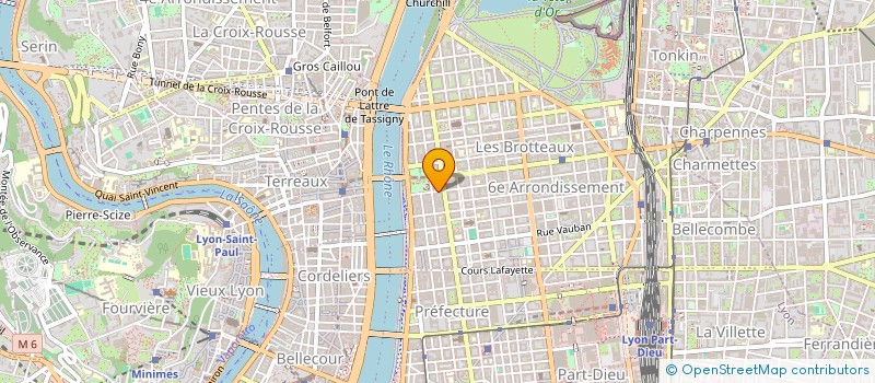localisation de l'entreprise LE CAPRICE à LYON