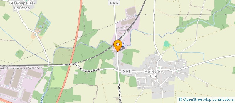 localisation de l'entreprise LE CAQUET  MARLES-EN-BRIE