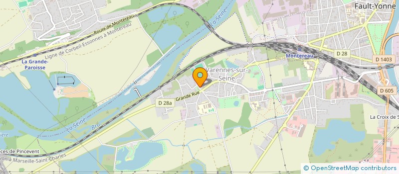 localisation de l'entreprise LE CARAIBE  MAROLLES-SUR-SEINE