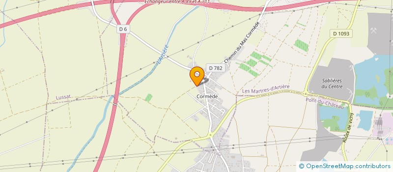 localisation de l'entreprise LE CARAMEL  CLERMONT-FERRAND