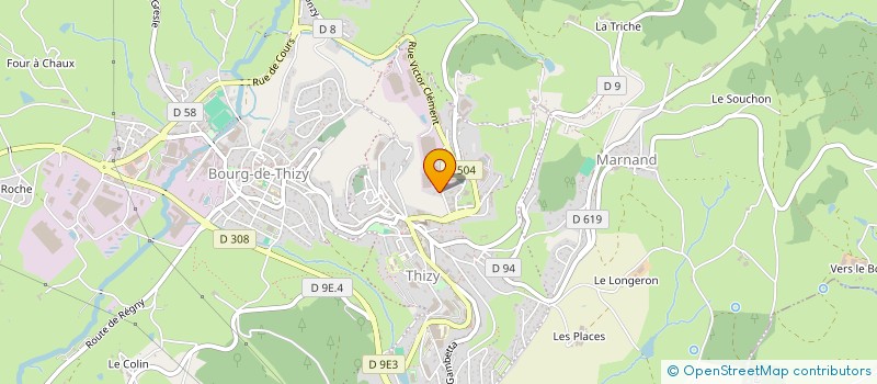 localisation de l'entreprise LE CARAT BLANC  COURS