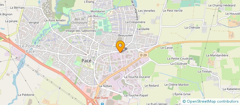 localisation de l'entreprise LE CARBASSON à PACE