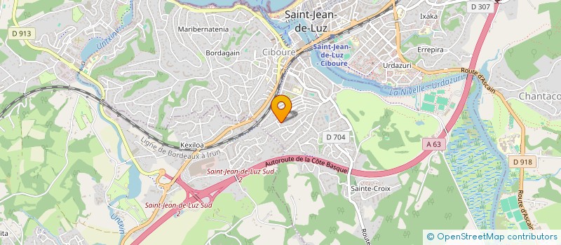 localisation de l'entreprise LE CARBET  CIBOURE