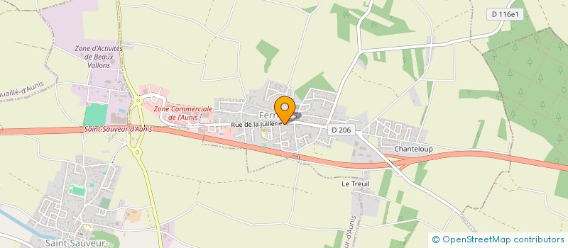 localisation de l'entreprise LE CARBET  FERRIERES