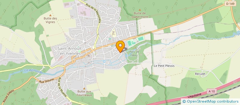 localisation de l'entreprise LE CARBET DU MEDOC  SAINT-ARNOULT-EN-YVELINES