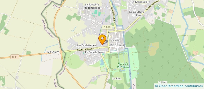 localisation de l'entreprise LE CARDINAL 96  RICHELIEU