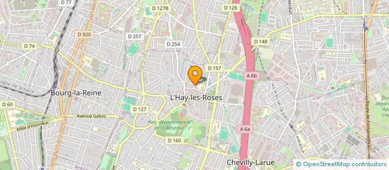 localisation de l'entreprise LE CARGO  L'HAY-LES-ROSES