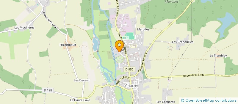 localisation de l'entreprise LE CARIGNAN à CHARNY OREE DE PUISAYE