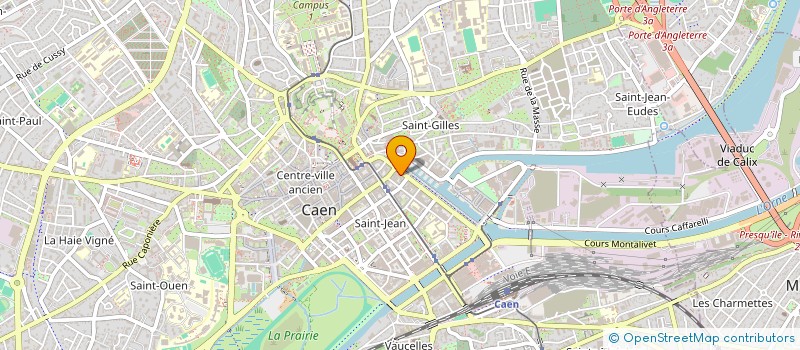 localisation de l'entreprise LE CARLOTTA à CAEN