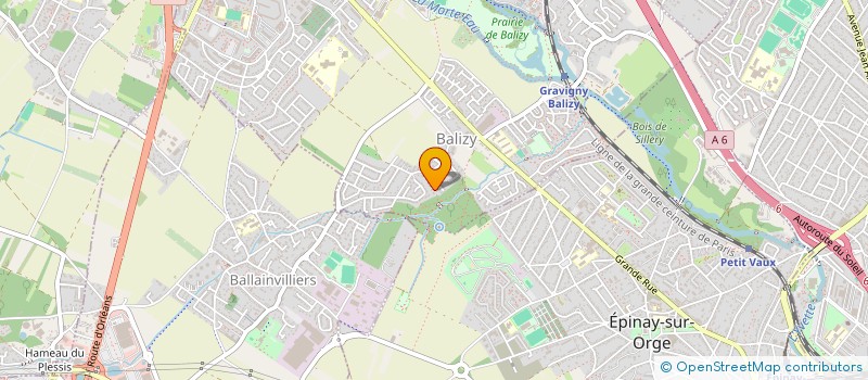 localisation de l'entreprise LE CARNAVAL à LONGJUMEAU