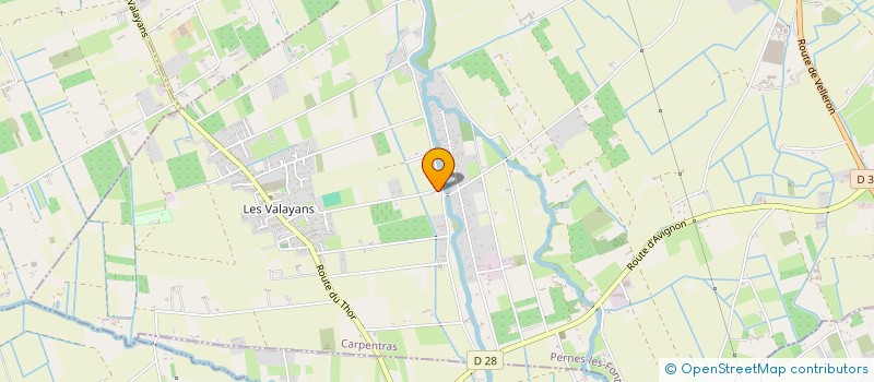 localisation de l'entreprise LE CARNAVAL DE PERNES à PERNES-LES-FONTAINES