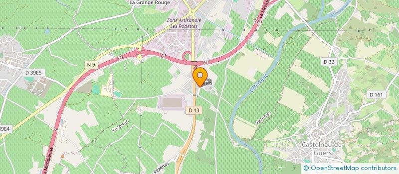 localisation de l'entreprise LE CARNAVAL DES FOUS à PEZENAS