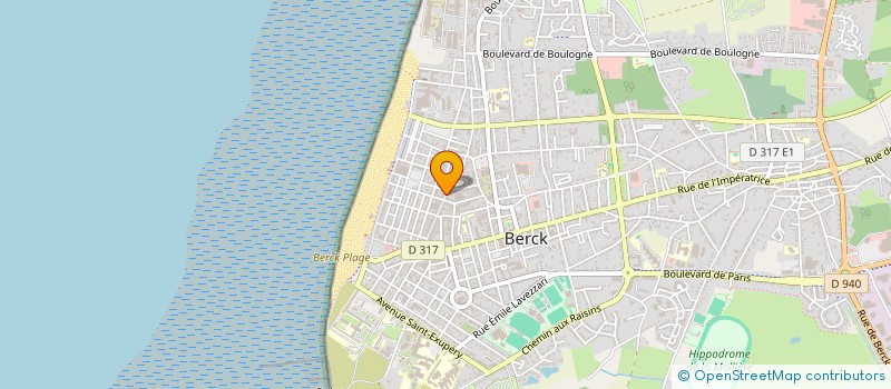 localisation de l'entreprise LE CARNOT à BERCK