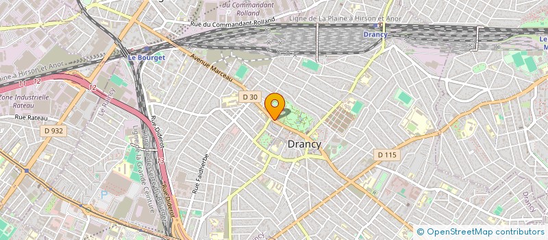 localisation de l'entreprise LE CARNOT à DRANCY