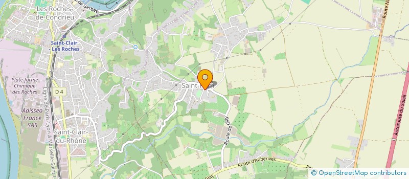 localisation de l'entreprise LE CARODAM  SAINT-PRIM