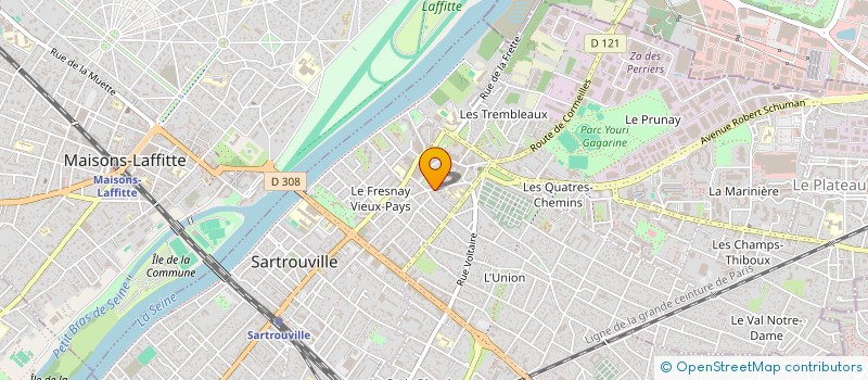 localisation de l'entreprise LE CAROSSE D OR à SARTROUVILLE