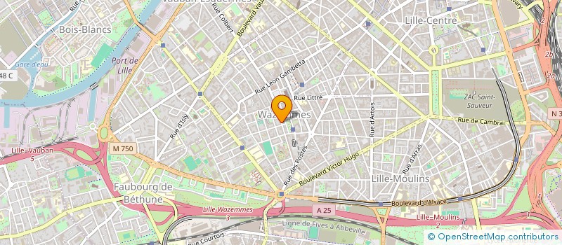 localisation de l'entreprise LE CAROUBIER à LILLE