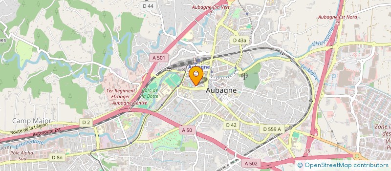 localisation de l'entreprise LE CAROUSSEL DE BANDOL à AUBAGNE