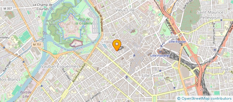 localisation de l'entreprise LE CARQUOIS à LILLE