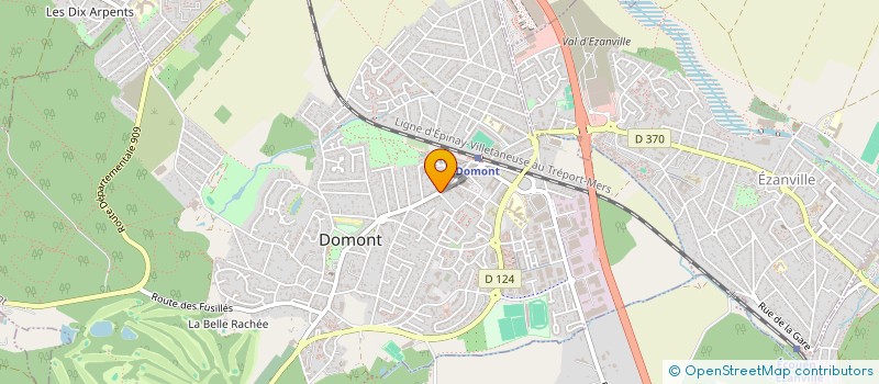 localisation de l'entreprise LE CARRE 27  DOMONT