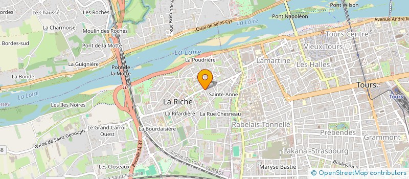 localisation de l'entreprise LE CARRE  LA RICHE