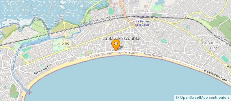 localisation de l'entreprise LE CARRE à LA BAULE-ESCOUBLAC