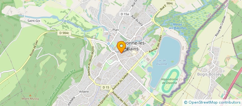 localisation de l'entreprise LE CARRE 76 CONCEPT STORE à DIVONNE-LES-BAINS