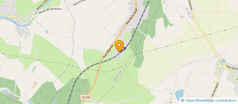 localisation de l'entreprise LE CARRE  DOUNOUX