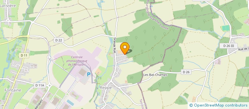 localisation de l'entreprise LE CARRE D'ANNA à REPPE
