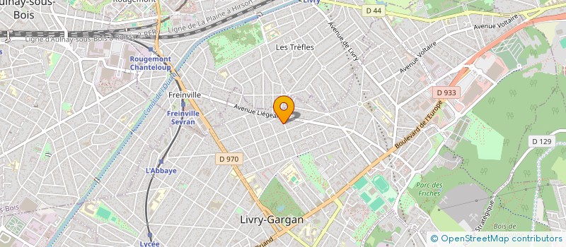 localisation de l'entreprise LE CARRE D'AS à LIVRY-GARGAN