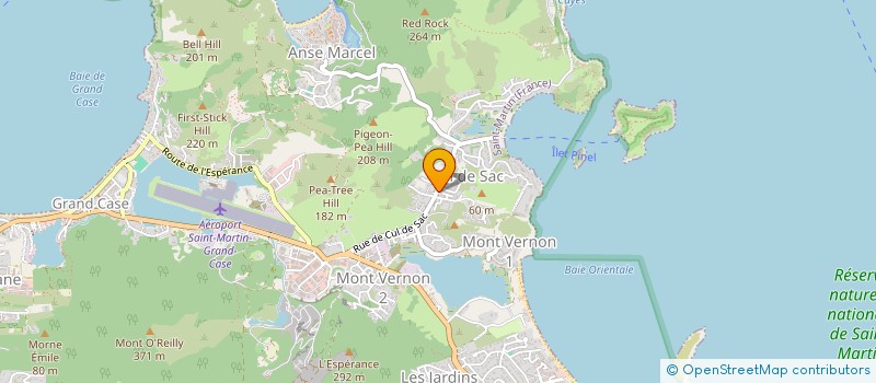 localisation de l'entreprise LE CARRE D'AS à SAINT MARTIN