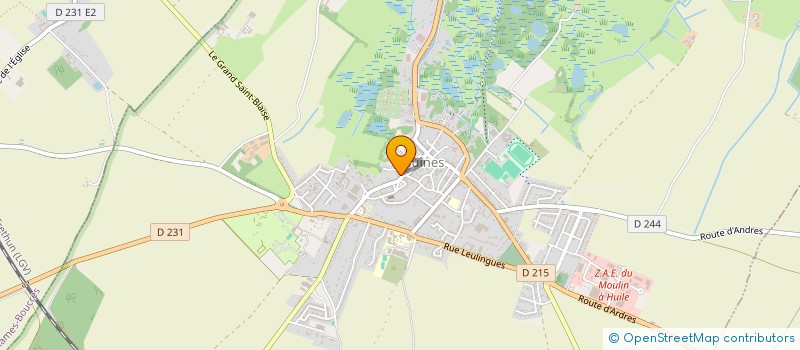 localisation de l'entreprise LE CARRE D AS  LICQUES