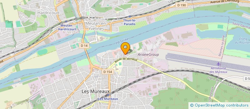 localisation de l'entreprise LE CARRE DE LA VB 78 à MUREAUX (LES)