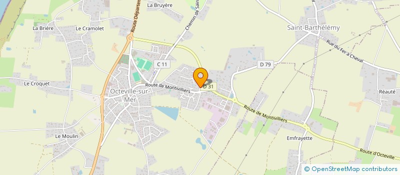 localisation de l'entreprise LE CARRE DES FINANCIERS  OCTEVILLE-SUR-MER