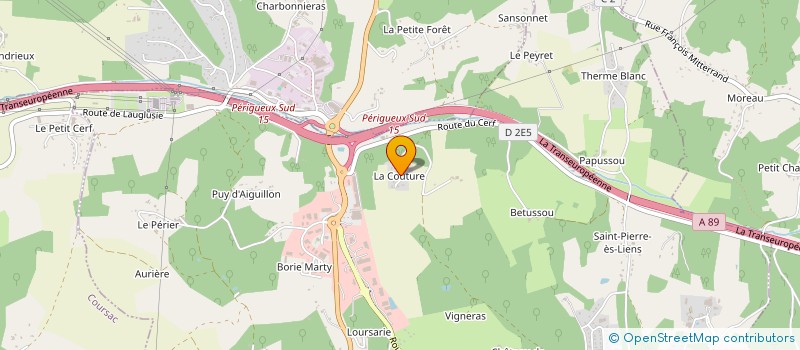 localisation de l'entreprise LE CARRE DES PROS à SANILHAC