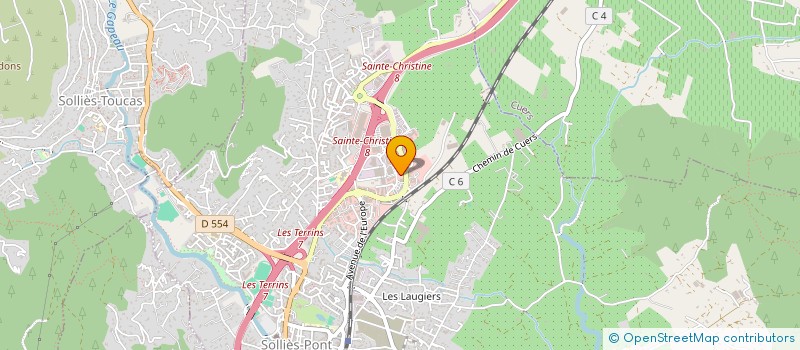 localisation de l'entreprise LE CARRE DES VIGNES à ALENCON