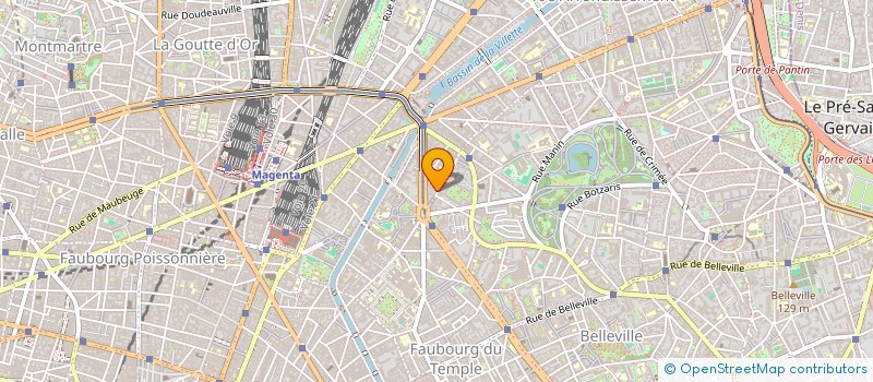 localisation de l'entreprise LE CARRE NAD'  PARIS