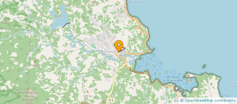 localisation de l'entreprise LE CARREFOUR à BANDRABOUA