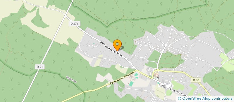 localisation de l'entreprise LE CARREFOUR NUMERIQUE  REGUSSE