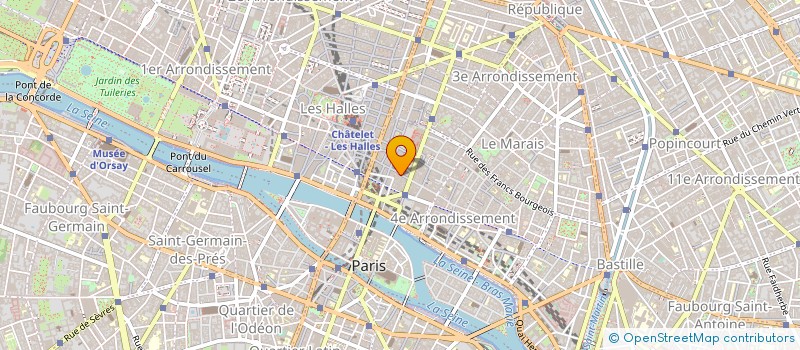 localisation de l'entreprise LE CARREFOUR PARISIEN  PARIS