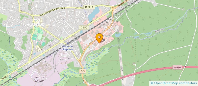 localisation de l'entreprise LE CARRELAGE DE DIMER  BIGANOS