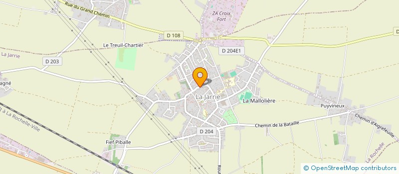 localisation de l'entreprise LE CARRELET  LA JARRIE