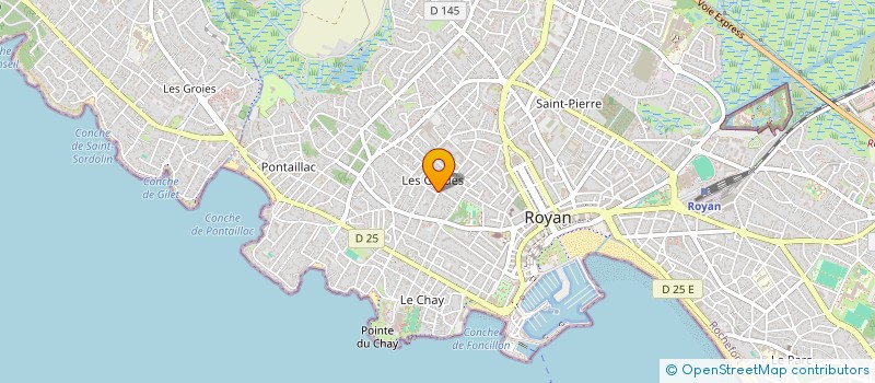 localisation de l'entreprise LE CARRELET DE SAINT PALAIS  ROYAN